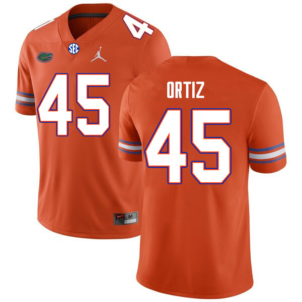 Men #45 Marco Ortiz Florida Gators College Football Jerseys Sale-Orange